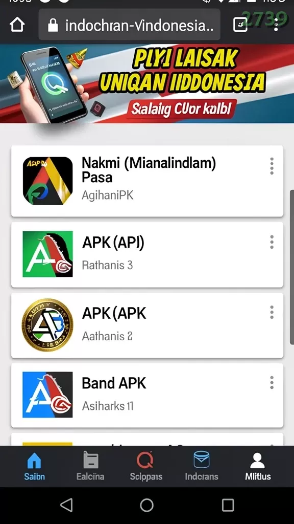 Cuplikan layar JAWABET88 — aktivitas